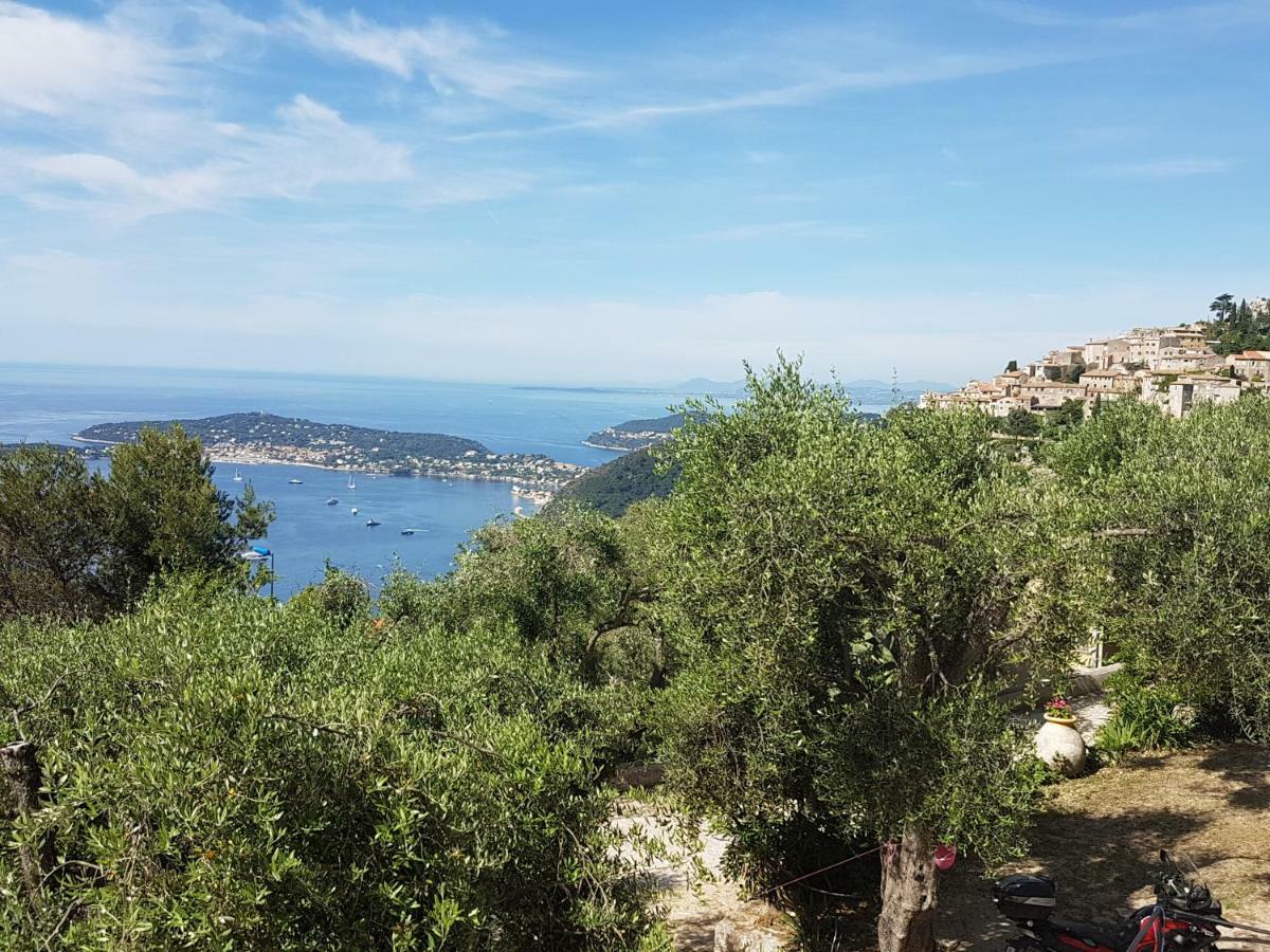 205 Route De La Turbie Lägenhet Èze Exteriör bild